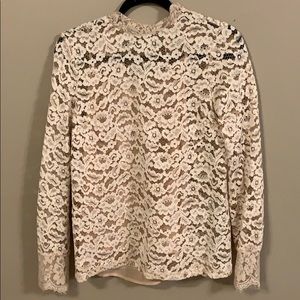 Long Sleeve Lace Top
